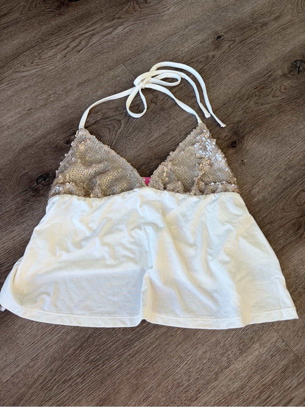 Edikted halter sparkly tank